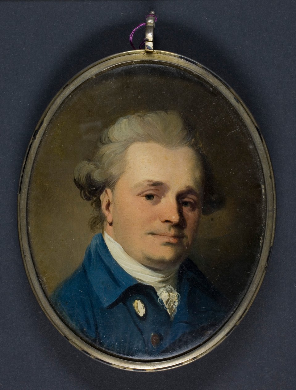 英国の俳優、ジョン・ヘンダーソンの肖像画（1747年～1785年） 作： ギルバート・スチュアート