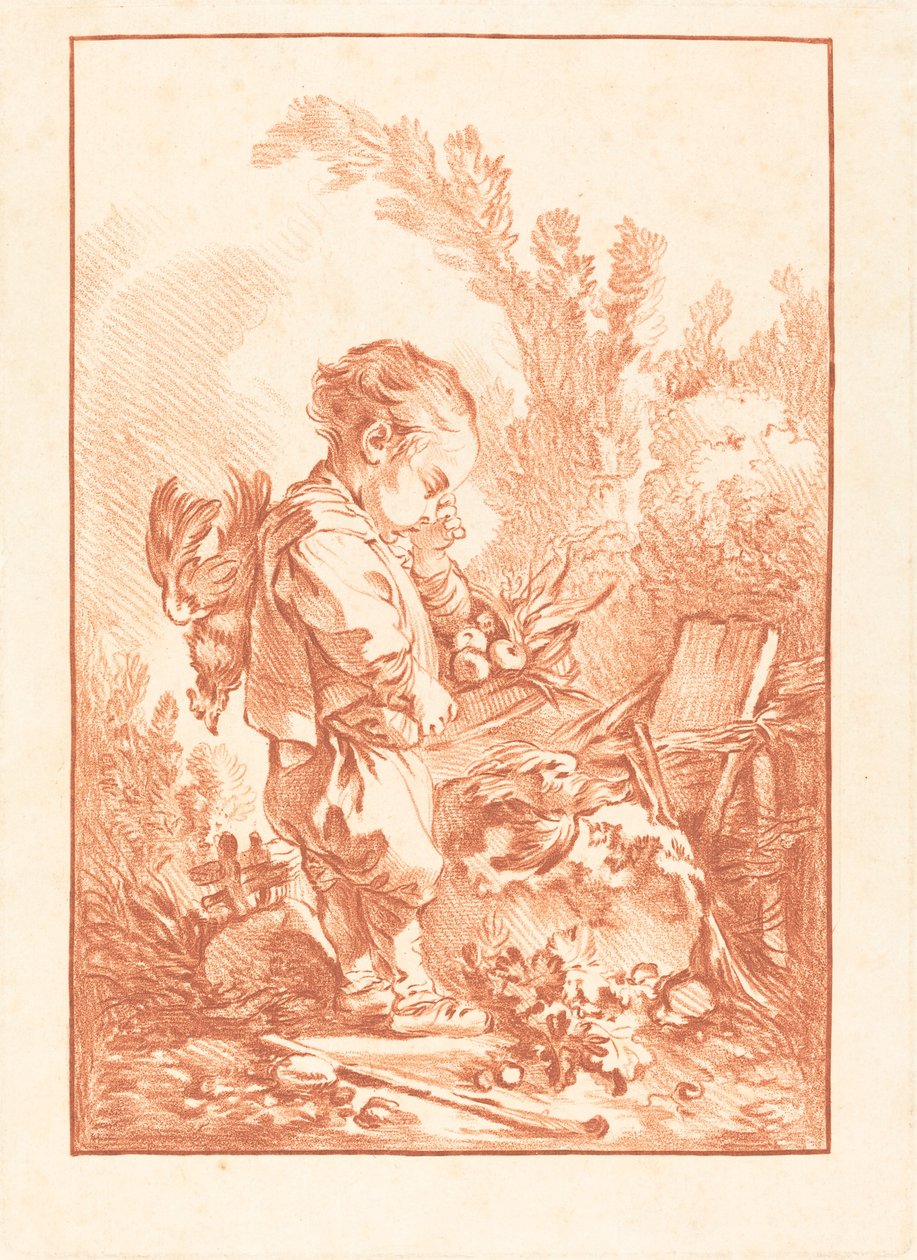 The Marauder The Thief, c. 1769年。 作： ジル・デマルトー
