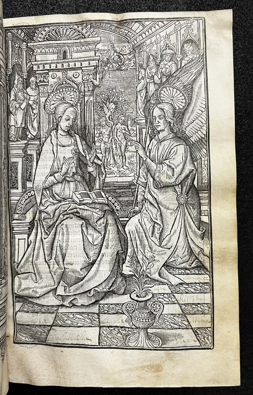 ローマ時祷書（Heures a lusaige de Romme） 作： Gilles Hardouyn
