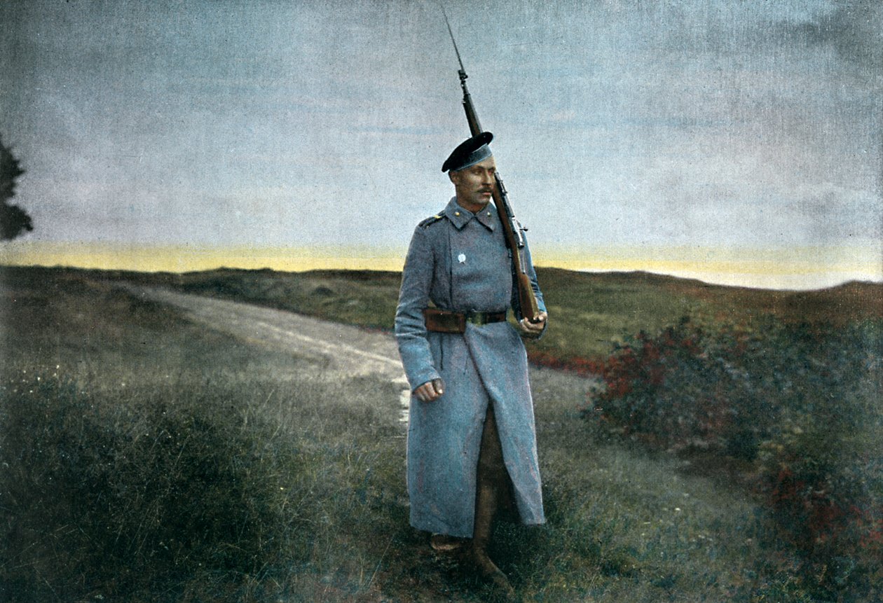 ロシアの歩哨、c1890 作： ギロット