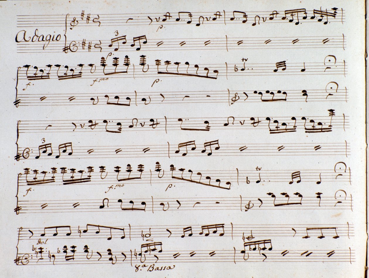 ジョアッキーノ・ロッシーニ作曲「イタリアのトルコ人」の交響曲の楽譜のページです。 作： ジョアキーノ・ロッシーニ