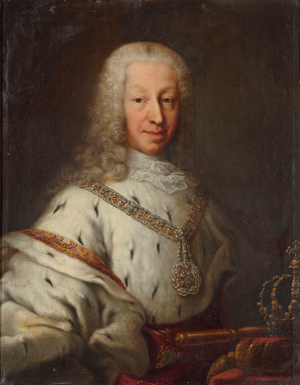 Charles Emmanuel III 1701-1773、サヴォイア公兼サルデーニャ王、18 世紀前半.. 作： ジョルジオドメニコドゥプラ
