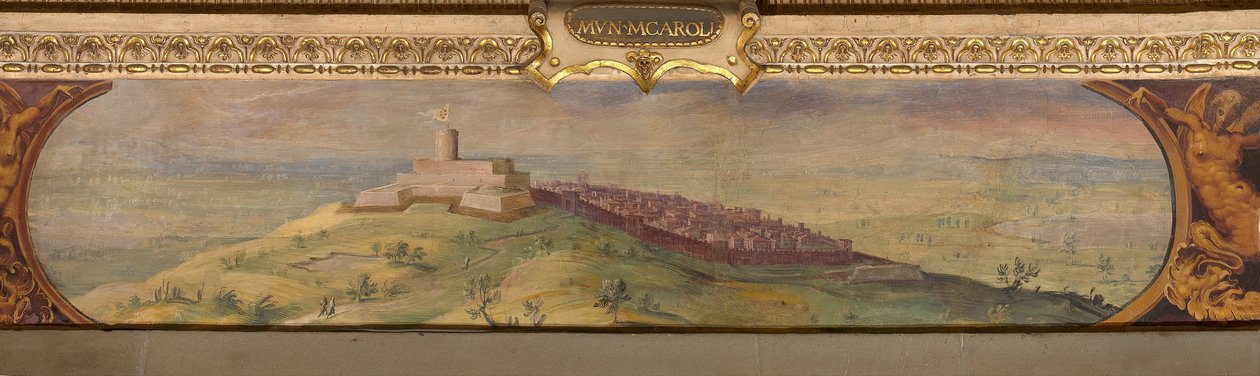 モンテカルロの眺め、1557-1558 作： ジョルジオヴァザーリ