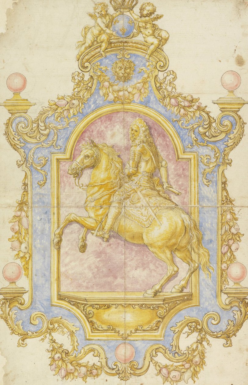 Cosimo III de Mediciの壁飾り 作： ジョバンニ・バッティスタ・フォッギーニ