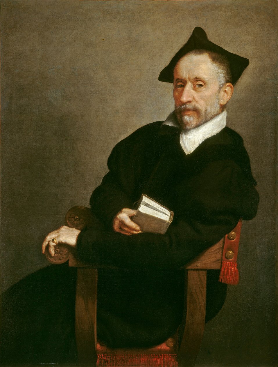 ティツィアーノの校長、c。 1575 作： ジョヴァンニ・バッティスタ・モロニ