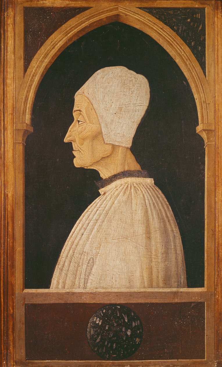 セントローレンス・ジュスティニアーニの肖像（1381-1455） 作： ジョバンニ・ベリーニ