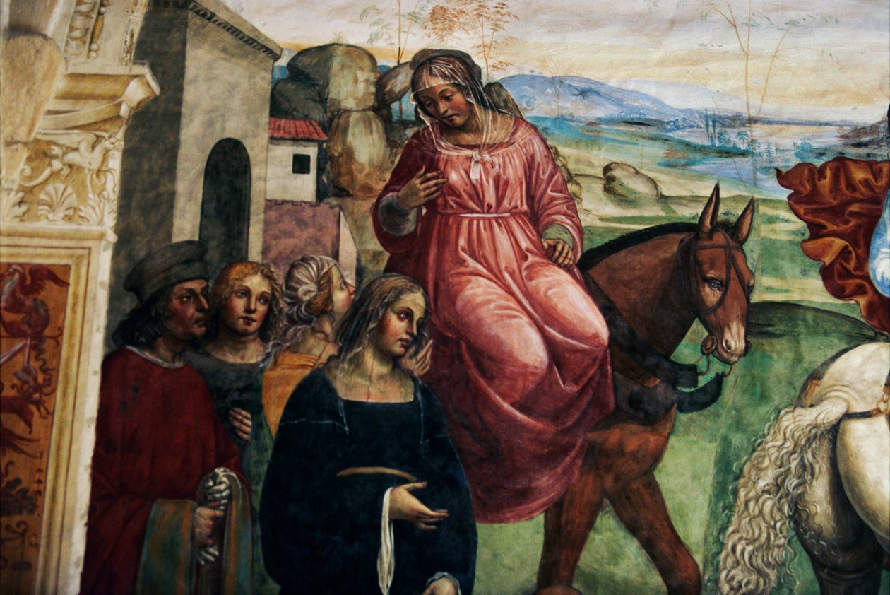 聖ベネディクト・ダ・ヌルシアの生涯 作： ジョヴァンニ・アントニオ・バジ・ソドマ