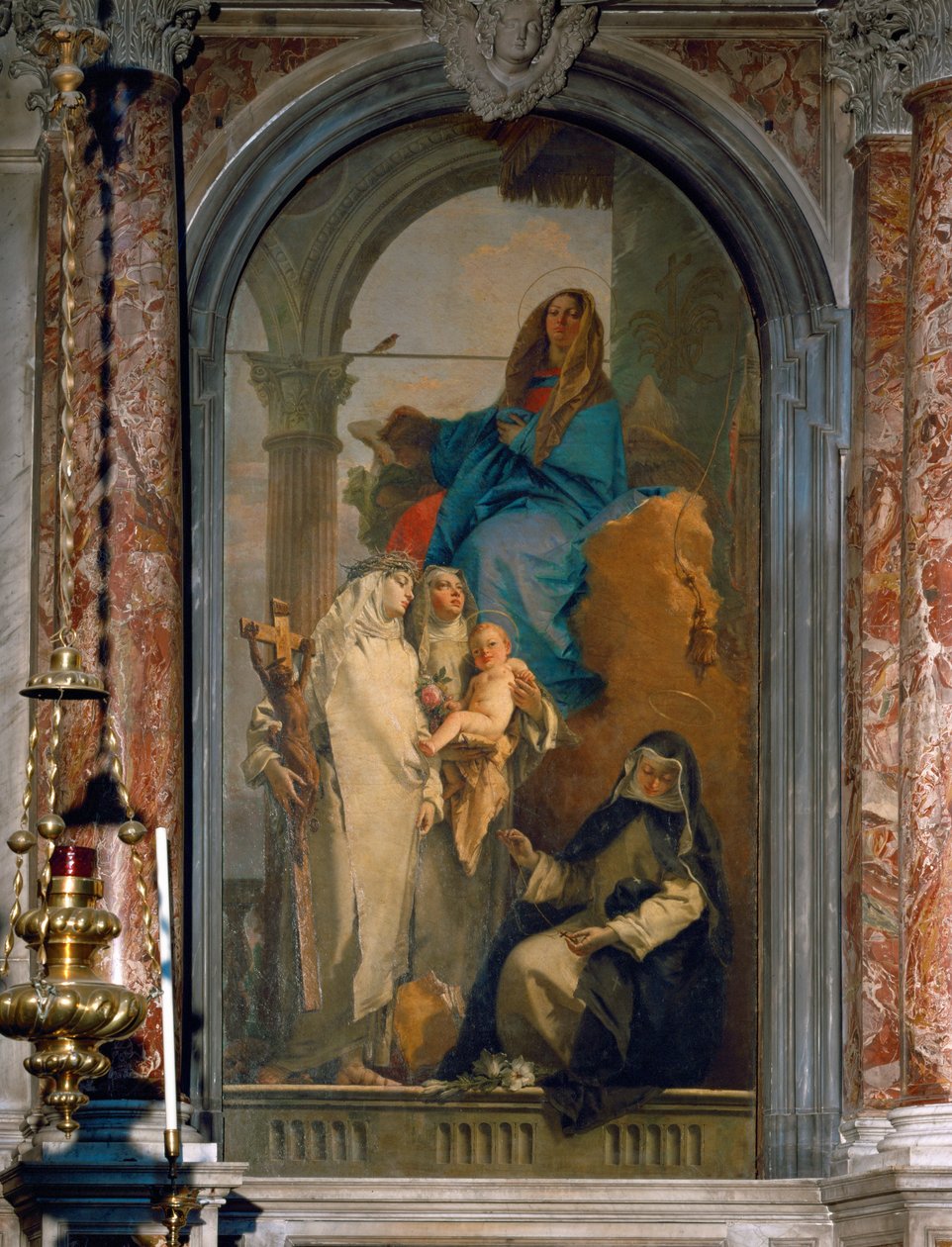  作： ジョヴァンニ・バッティスタ (1696-1770) ティエポロ