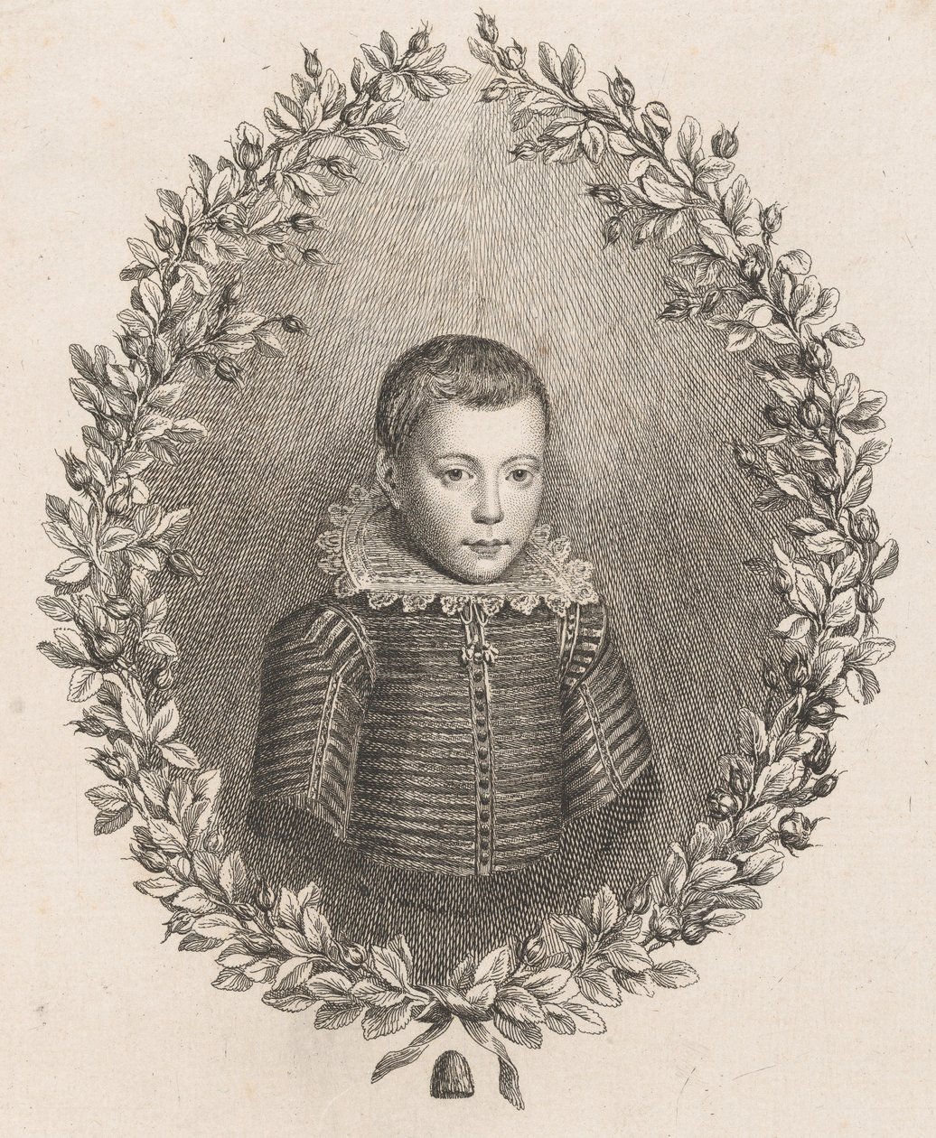 少年のジョン・ミルトン、1760年。 作： ジョヴァンニ・バッティスタ・チプリアーニ