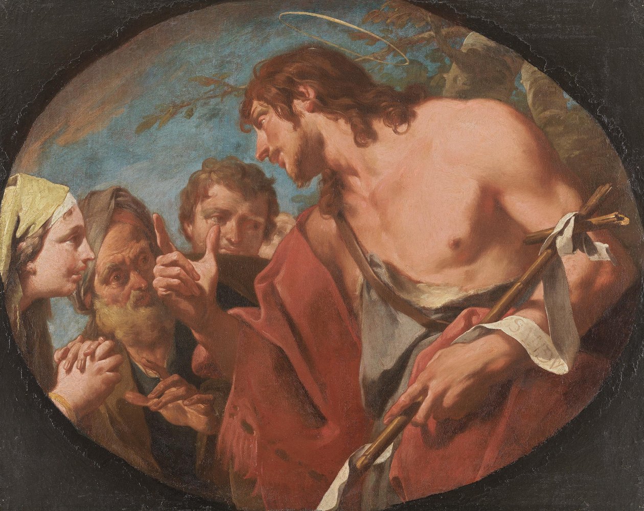 Predigt Johannes des Täufers 作： ジョバンニ・バッティスタ・ピットーニ