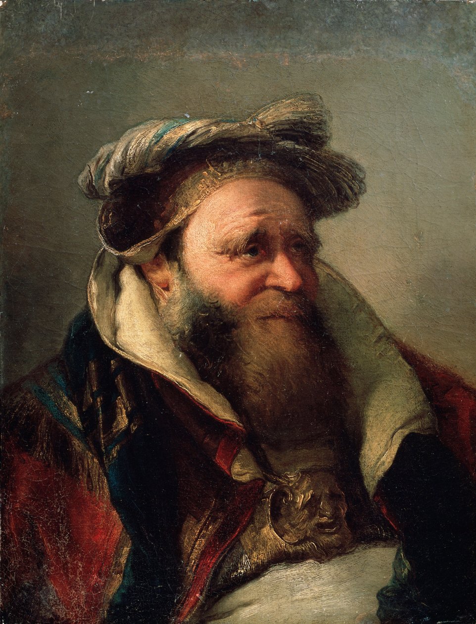 老人の肖像、1750-1770。 作： ジョバンニ・バティスタ・ティエポロ