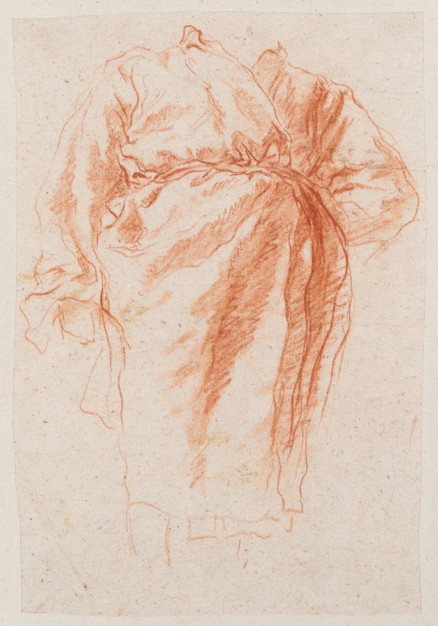 Studie einer drapierten Figur 作： ジョヴァンニ・バティスタ (1696 1770) ティエポロ