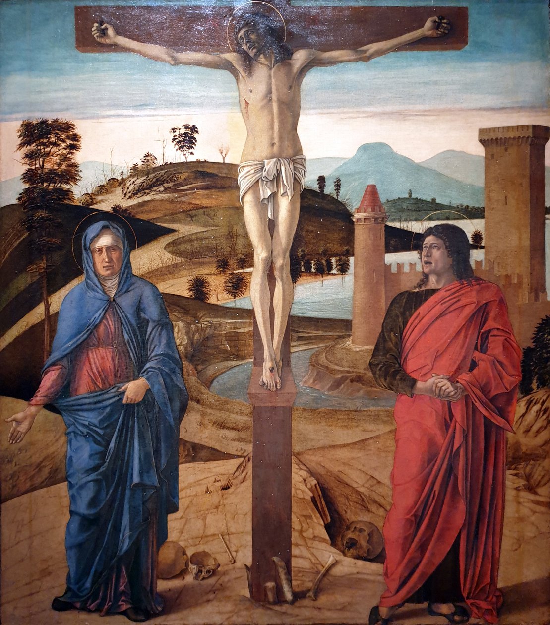 フランス語：Le Calvaire Calvary 作： ジョバンニ・ベリーニ