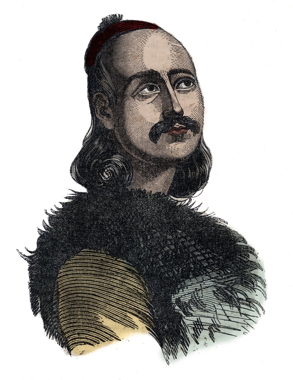 マルコス・ボツァリス（マルコ・ボツァリス）1788年から1823年までのギリシャ独立戦争の将軍であり英雄 - ジョヴァンニ・ボッジの彫刻 作： ジョバンニ・ボッジ