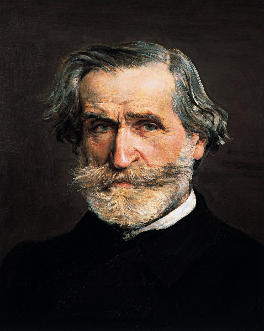 ジュゼッペ・ヴェルディの肖像（Roncole Verdi, Busseto
