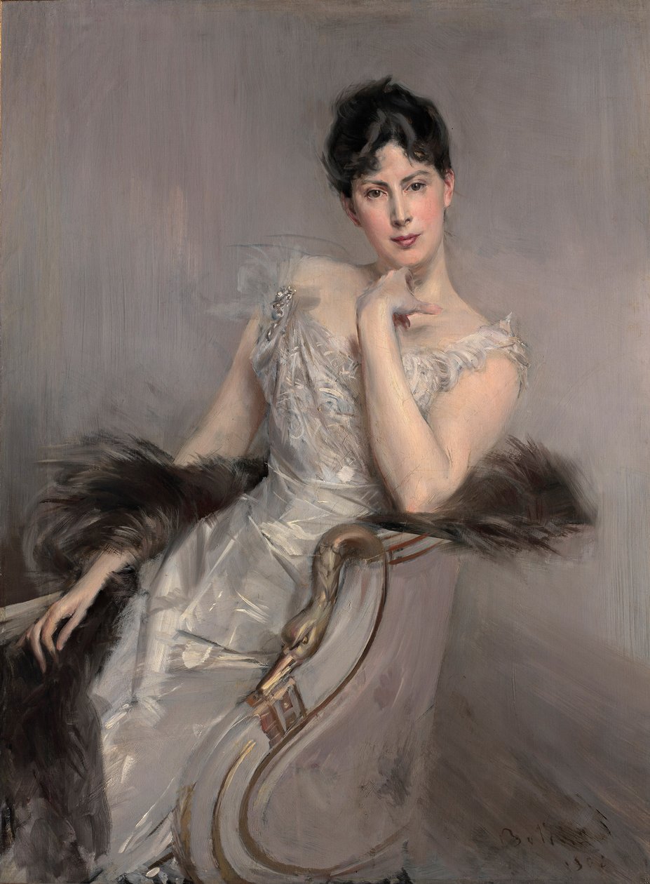 白の女性白の女性1902 作： ジョバンニ・ボルディーニ