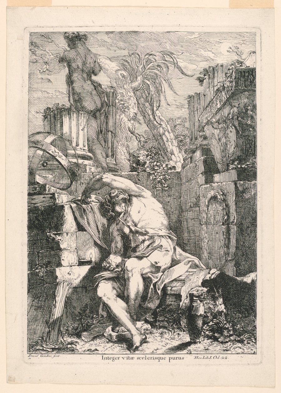 Integer vitae scelerisque pure (Horace, Odes. Book 1,22) 作： ジョバンニ・デヴィッド