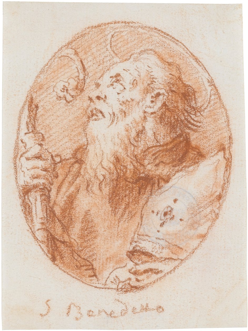 Der heilige Benedikt 作： ジョヴァンニ・ドメニコ・ティエポロ