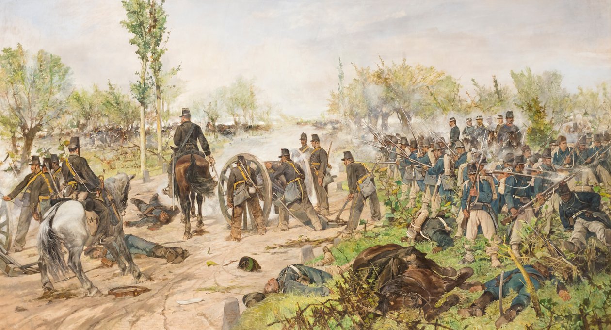 The battle of Custoza   1459877   ja       japanese Successfully Translated  Original: Goldsmiths "Deserted Village" Translat: Goldsmith