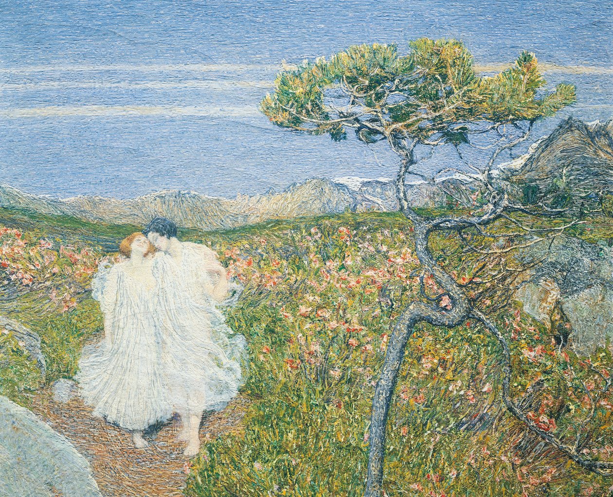 ジョバンニ・セガンティーニ作「生命の泉の愛」または「生命の源の恋人