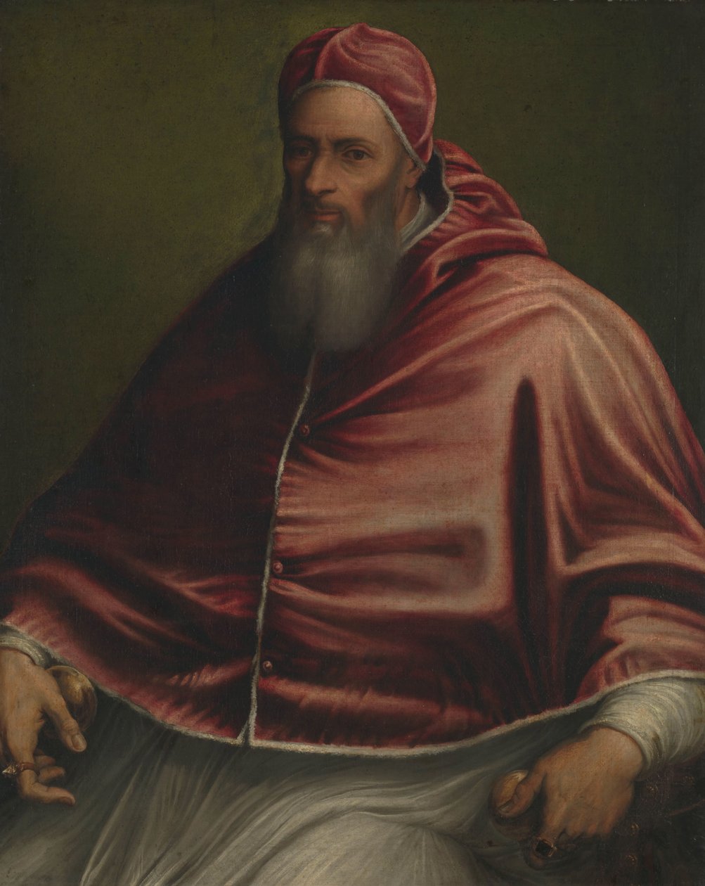 教皇ユリウス 3 世 (旧教皇パウロ 3 世) 作： Girolamo Sicciolante（サークル）