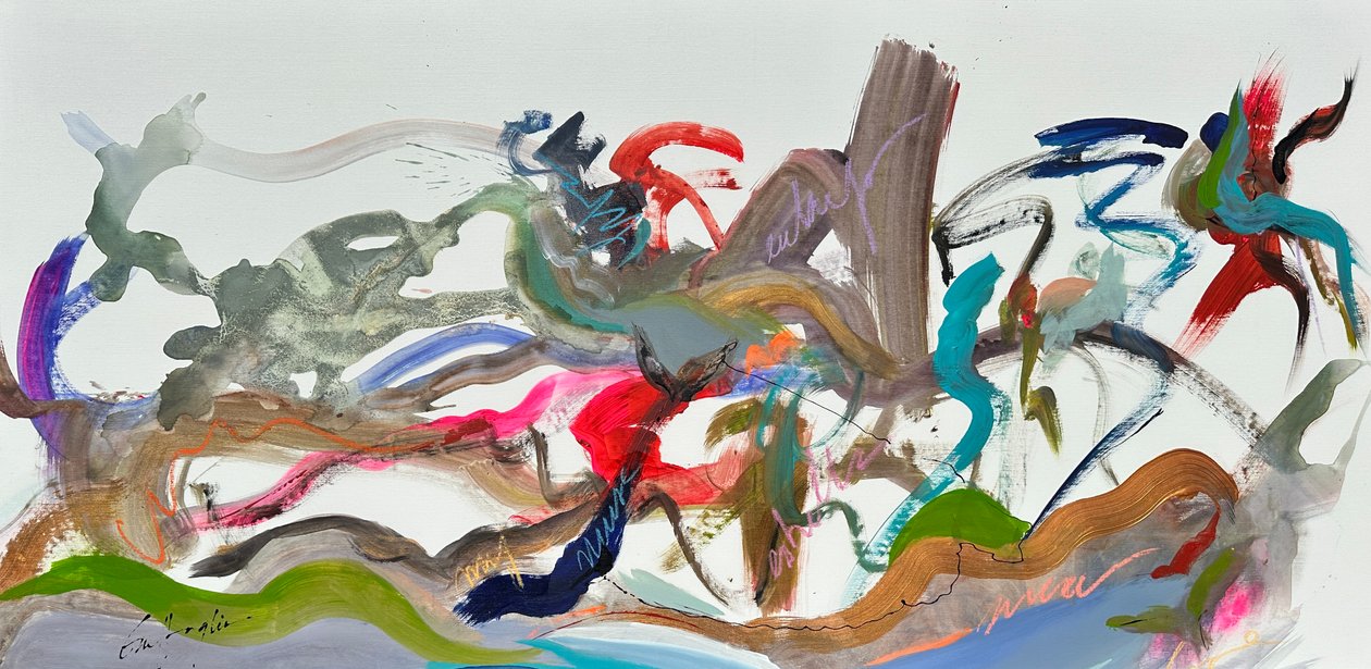 自然を愛する（絵画） 作： ジゼラ・ガフォリオ