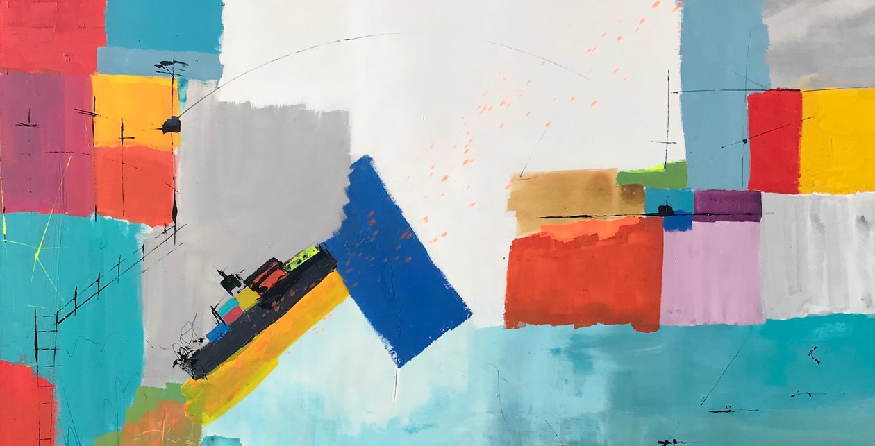 なぜダメなの？(キャンバスにアクリル） 作： ジゼラ・ガフォリオ