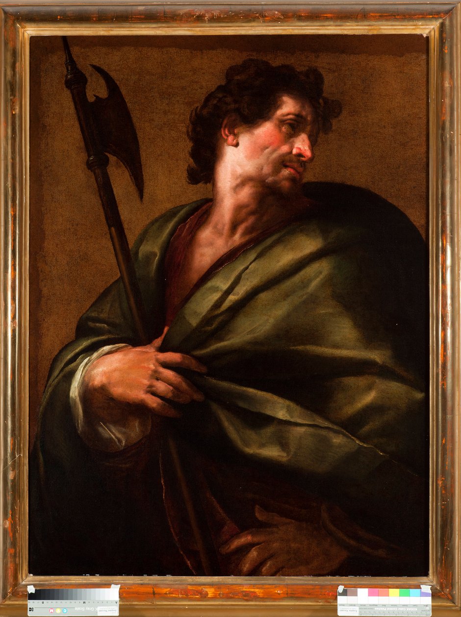 使徒聖マタイの表現（使徒聖マタイ） ジュリオ・チェーザレ・プロカッチーニ（1574-1625）の絵 作： ジュリオ・チェザーレ・プロカチーニ