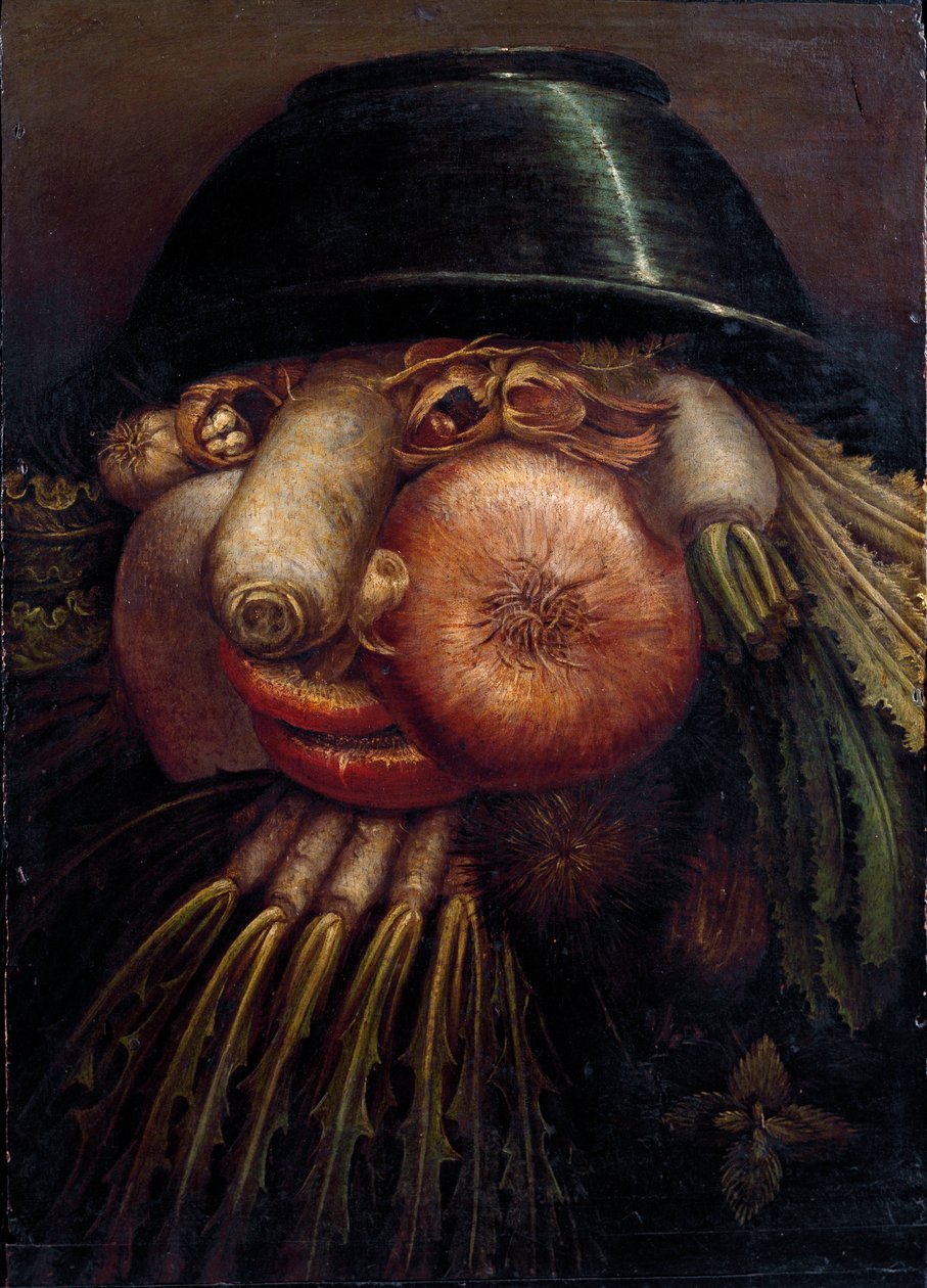 ジュゼッペ・アルチンボルド（Giuseppe Arcimboldo）の春夏秋冬