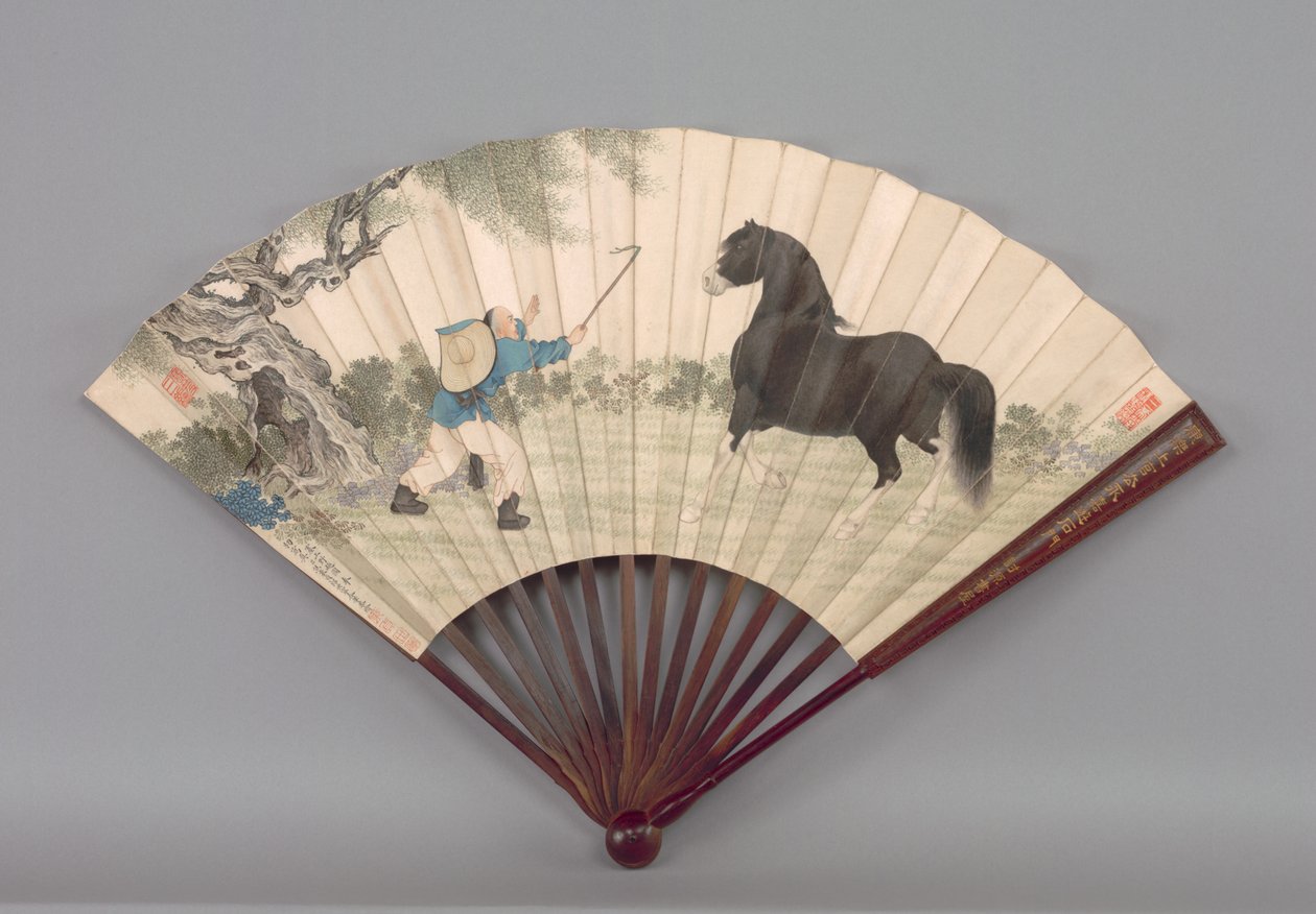 フロンティアの人生のビネット、c。 1717-22。 作： ジュゼッペ・カスティリオーネ