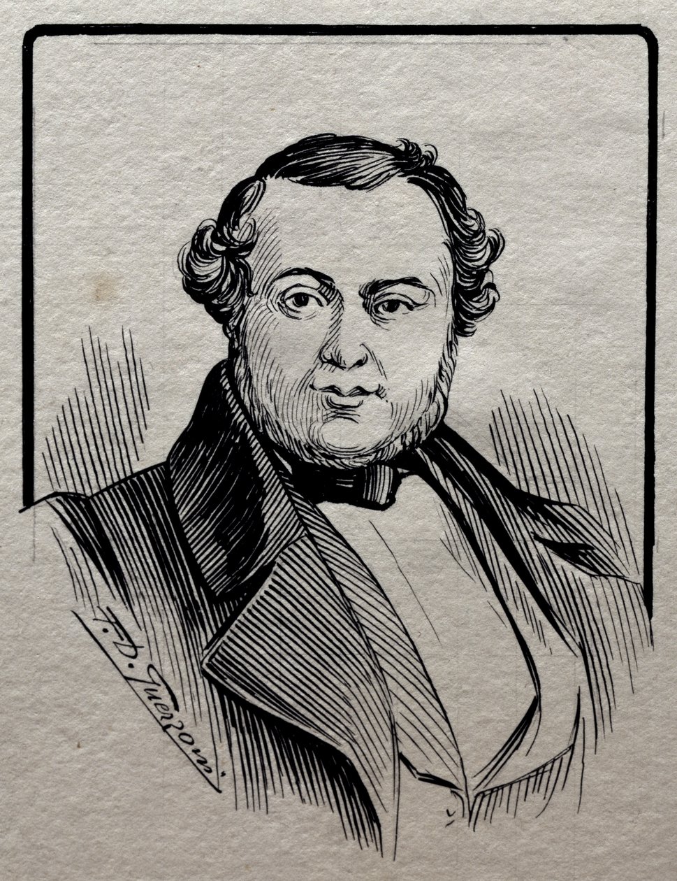 サヴェリオ・メルカダンテの肖像（アルタムラ 作： ジュゼッペ・ゴッツィーニ