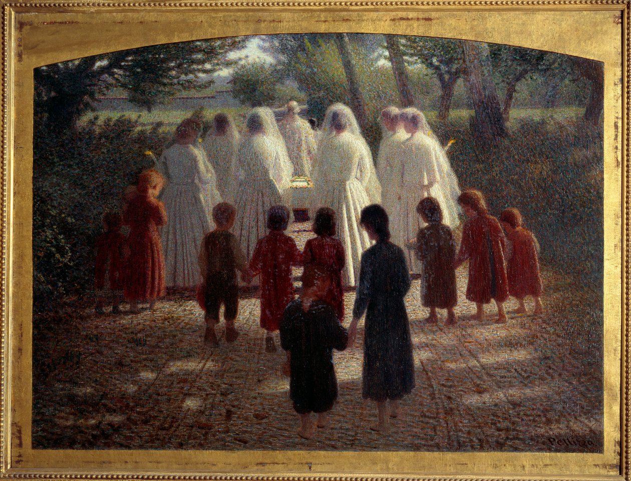 壊れた花 ジュゼッペ・ペリッツァ・ダ・ボルペド（1868-1907）の絵画