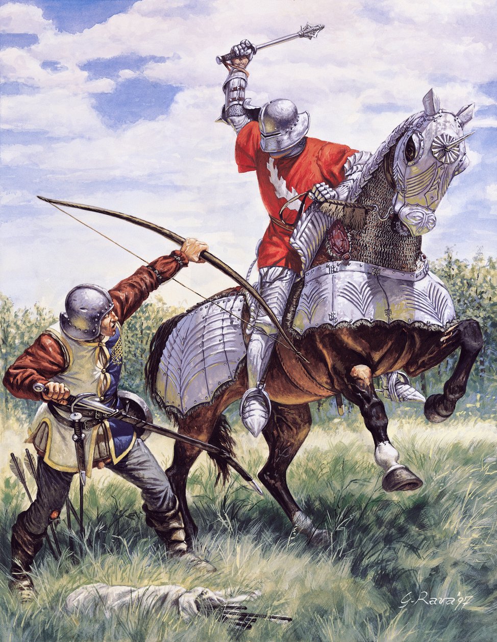二つの薔薇戦争（1455-1485）：ヨーク王家とランカスター王家の戦い - The War of the Roses: battle fought between the House of York and the House of Lancaster - 薔薇戦争：ヨーク王家とランカスター王家の戦い 作： ジュゼッペ・ラヴァ