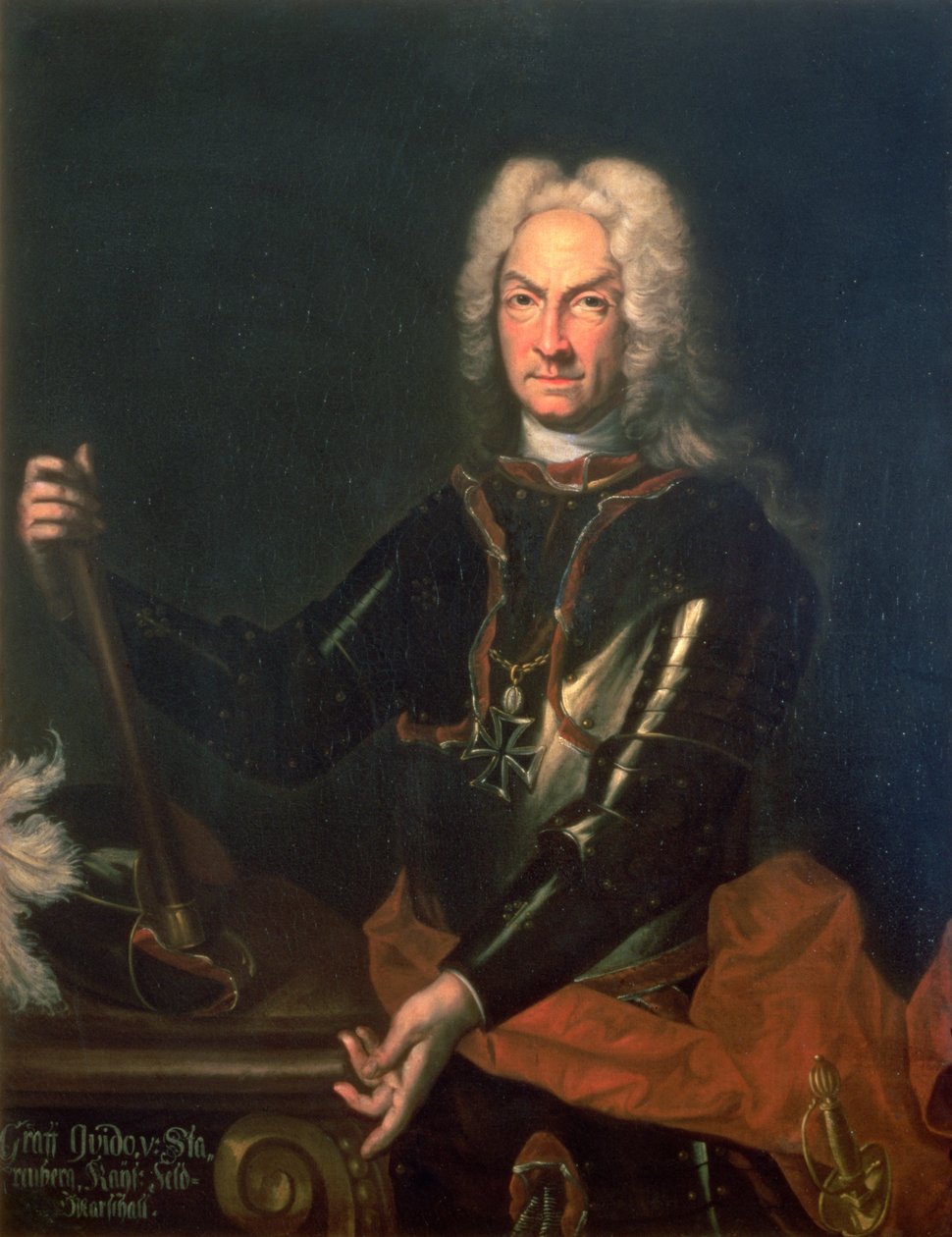 01148フィールドマーシャル伯ギドボールドフォンスターヘンベルク（1654-1737）、スペイン継承戦争中のスペインのオーストリア軍司令官 作： ゴッドフリー・ネラー