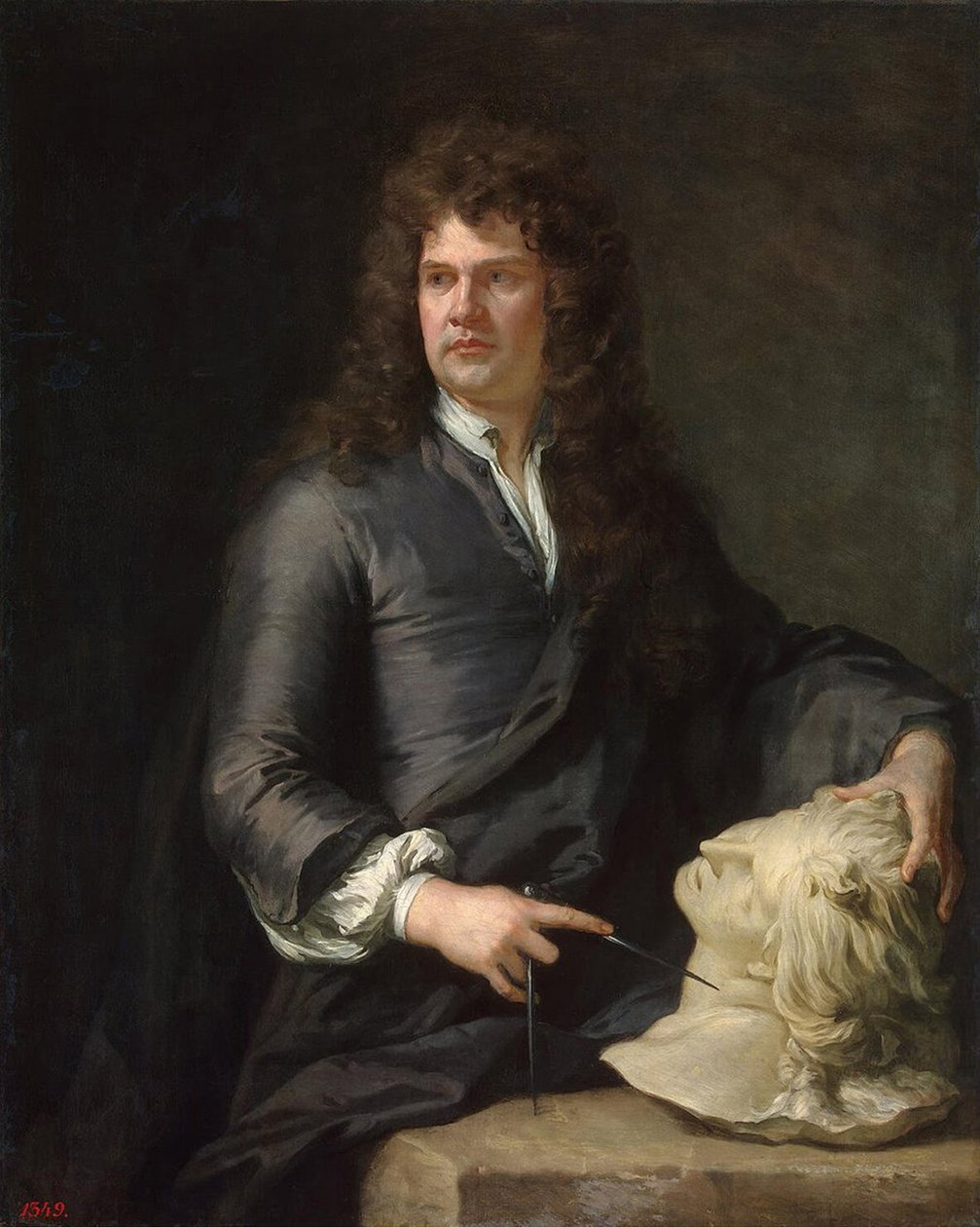 グリンリングギボンズ、1690年頃 作： ゴッドフリー・ネラー