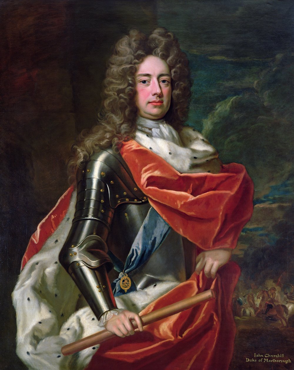 ジョン・チャーチルの肖像（1650-1722）マールボロ公爵 作： ゴッドフリー・ネラー