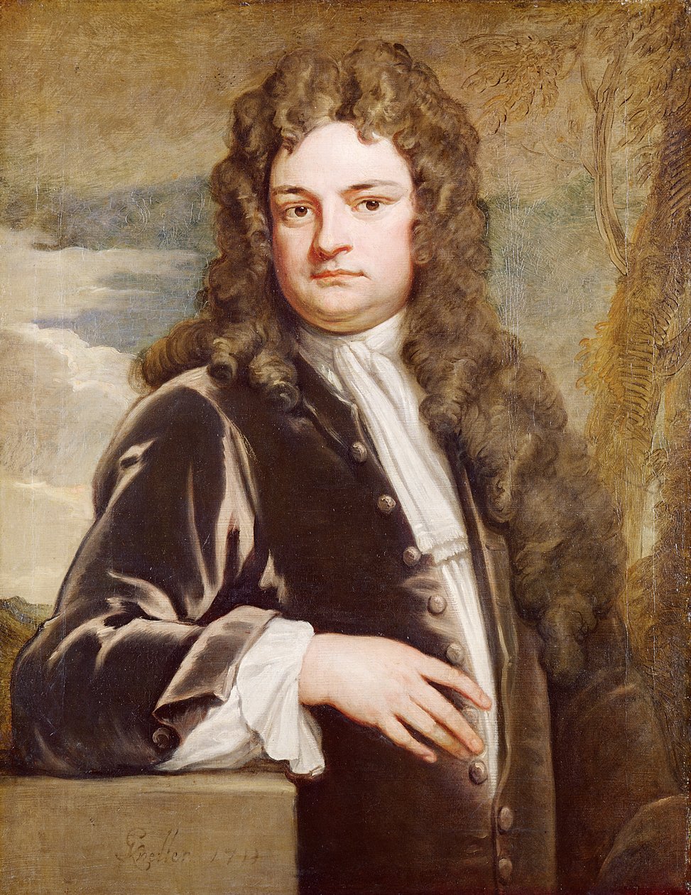 リチャード・スティール卿の肖像（1672-1729）1711 作： ゴッドフリー・ネラー