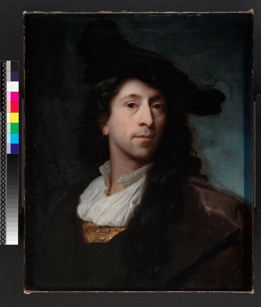 1706年以前の自画像 作： ゴッドフリード・シャルケン
