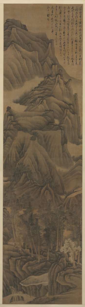 ドンユアンとジュランのスタイルの風景、c。 1650。 作： 功西安