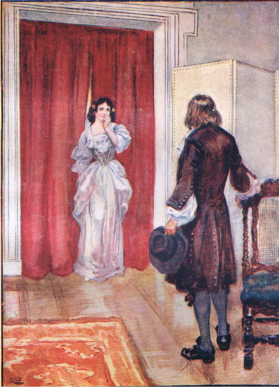 W＆R Chambers LtdによるLorna Doone pub.1921から、彼女は一瞬だけ滞在しました。 作： ゴードンフレデリックブラウン