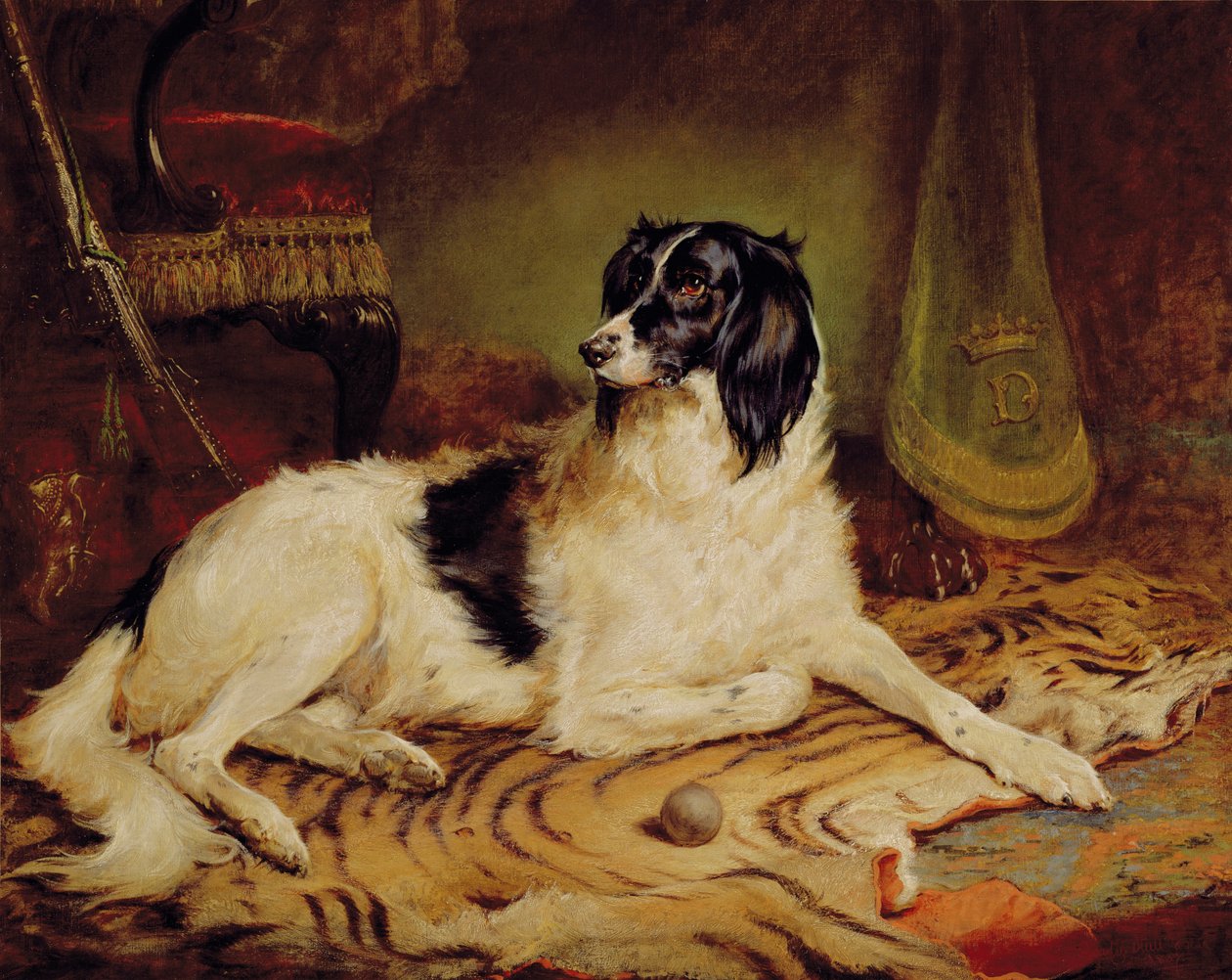 ダルハウジー侯爵ジェームズの愛犬「ミンナ」。 作： ガウレイ鋼
