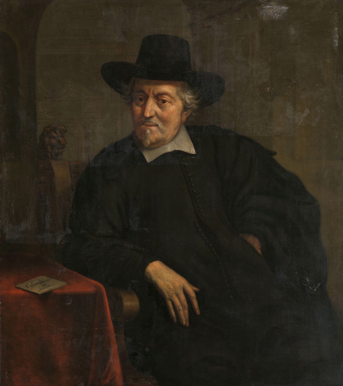 自画像、1660年から1672年の間。 作： Govert Dircksz Camphuysen