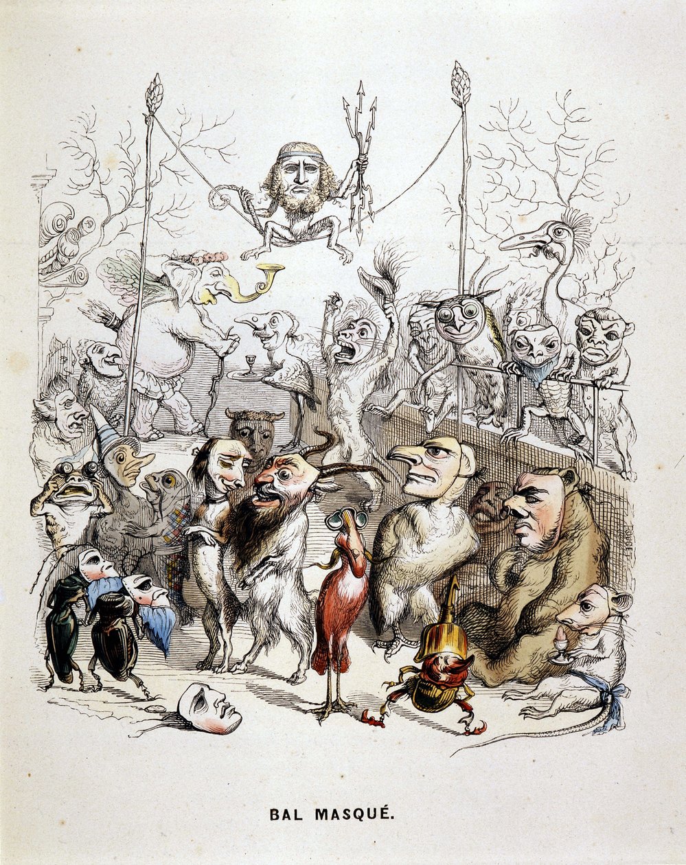 動物の仮面舞踏会 - by Grandville 作： グランドビル