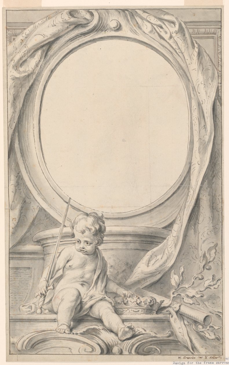 Design for Frame Surrounding the Portrait of William Russell, First Duke of Bedford   1236545   ja       japanese Successfully Translated  Original: Toujours la comète Translat: Toujours la comète 1246163 ja japanese Successfully Translated Original: Portr 作： グラヴロット