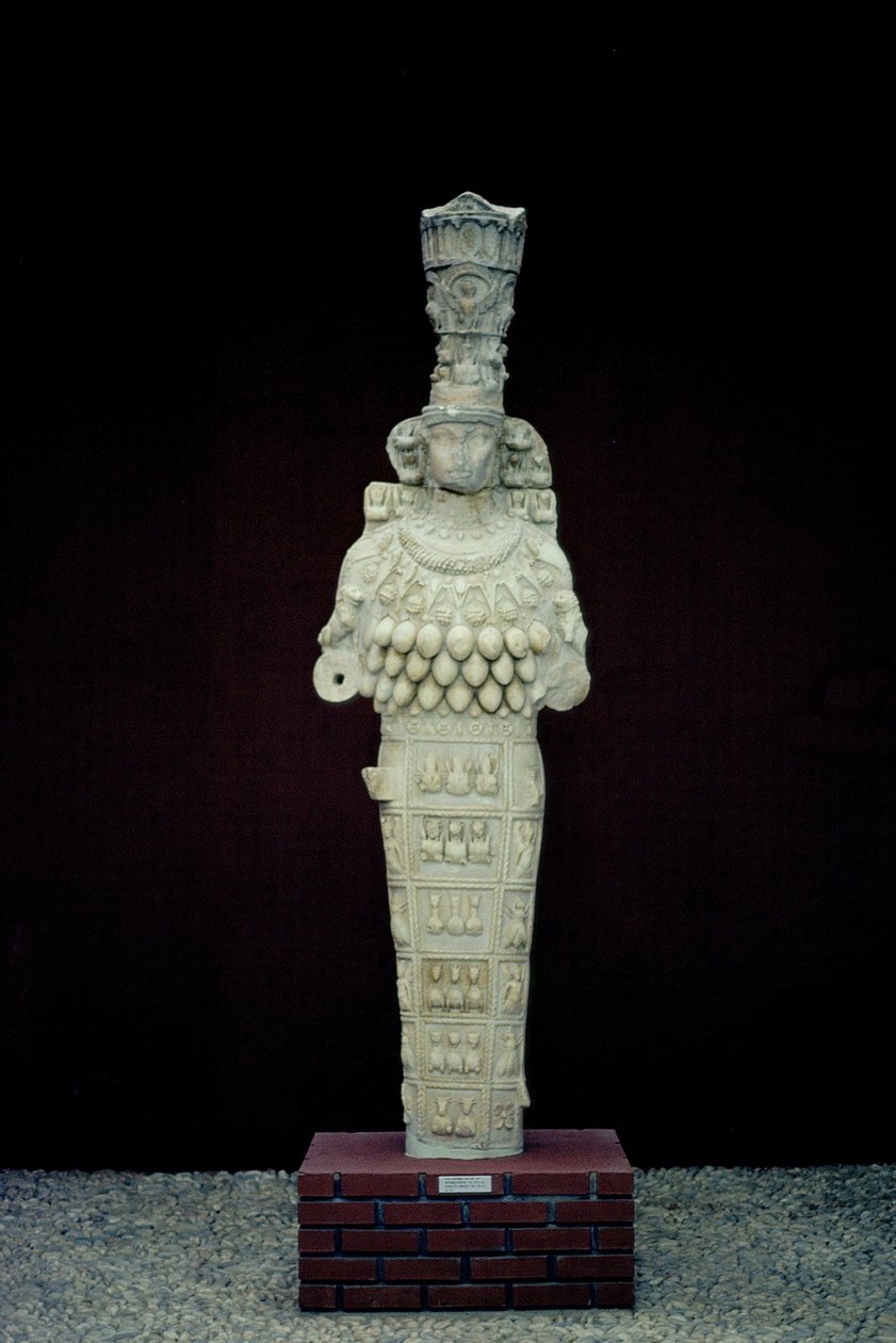 エフェソスのアルテミス、西暦135〜175年（大理石）（119672も参照） 作： ギリシャ語