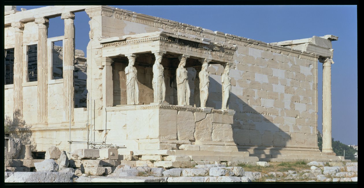 エレクテイオン、紀元前421-405年 作： ギリシャ語