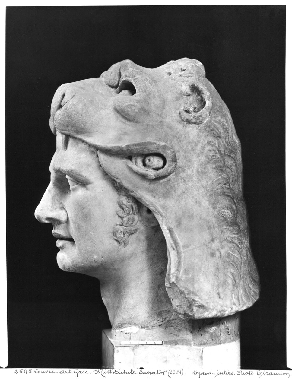 Mithradates VI（132-63 BC）Eupator、King of Pontus（大理石）（159138も参照） 作： ギリシャ語