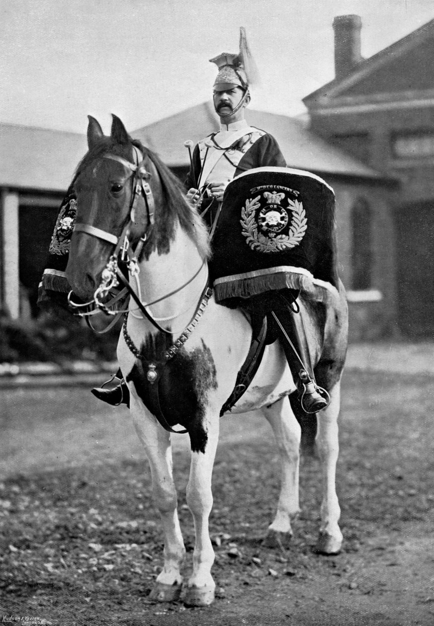 第17ランサーの太鼓の馬、1896年 作： グレゴリーとCo