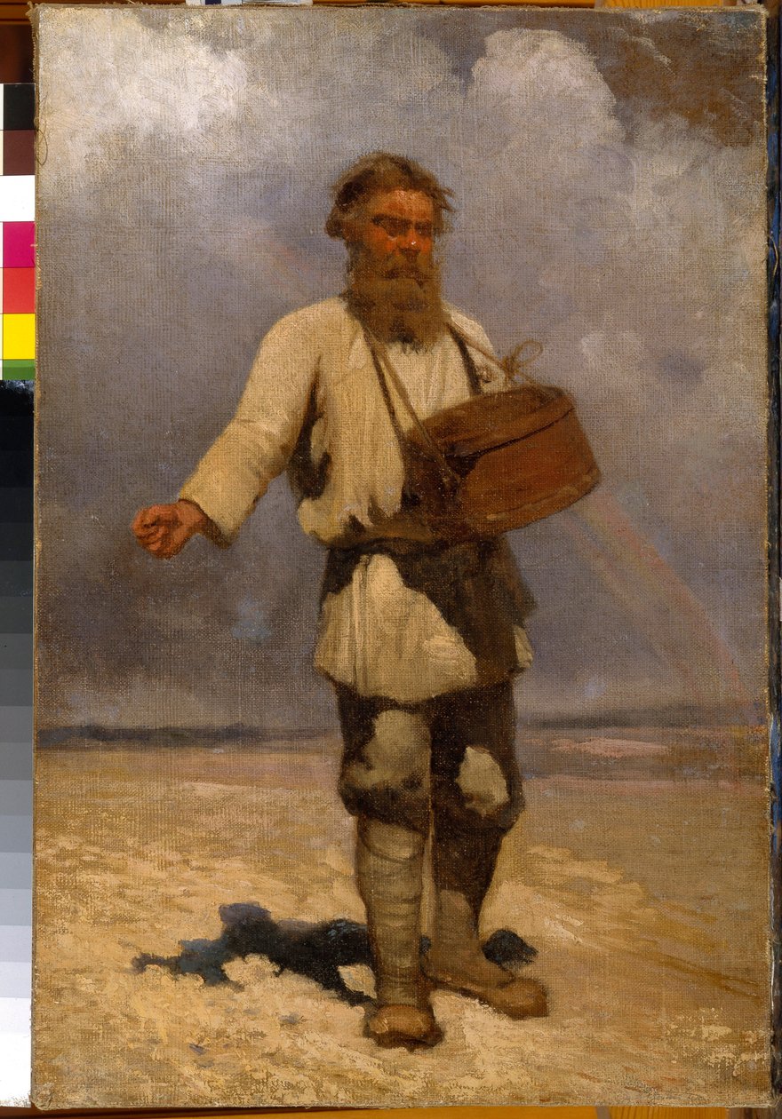 ルセブン。 Painture de Grigori (グリゴリー、グリゴリー) Grigorievich Myasoedov (Myasoedov、Myasoedov) (1834-1911)、huile sur toile 作： グリゴリーグリゴリーエヴィッチミャソエドフ