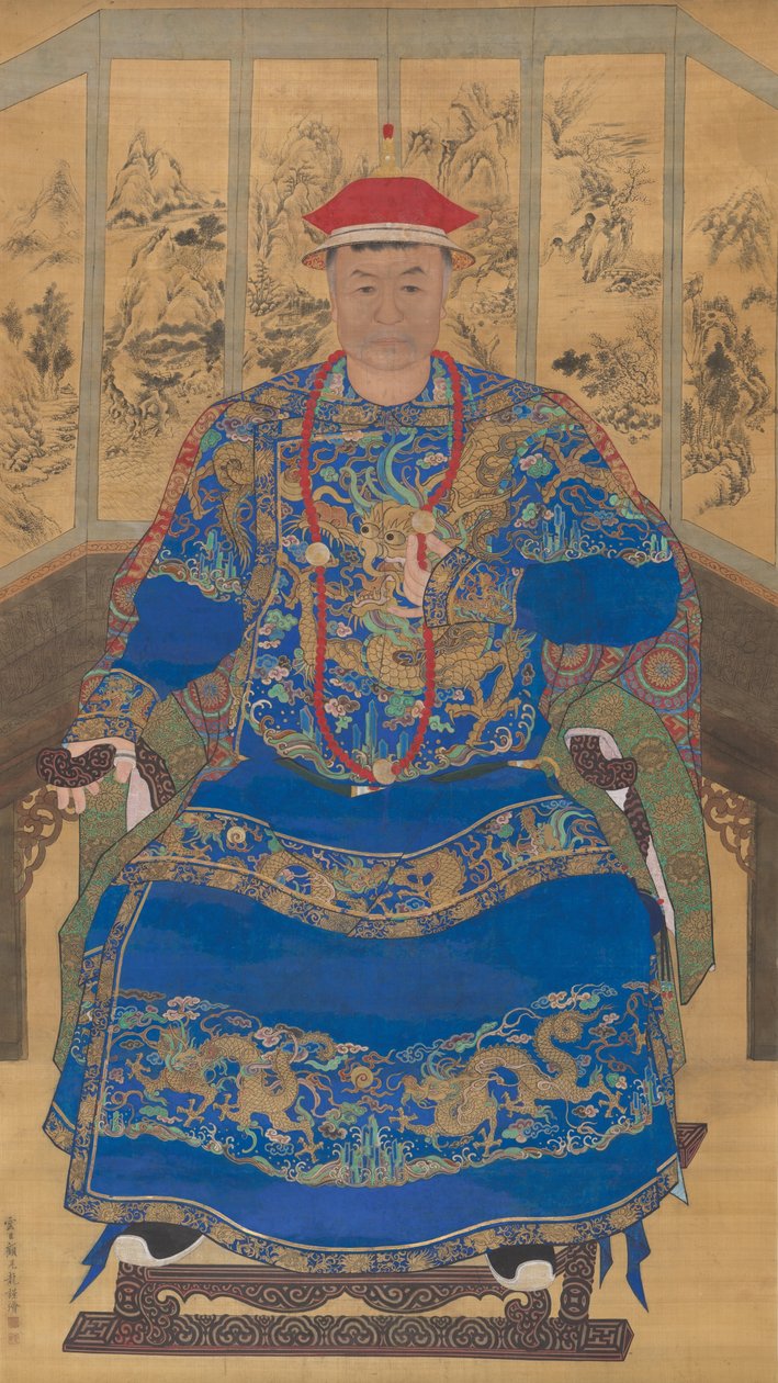満州王子の肖像 作： 区建龍